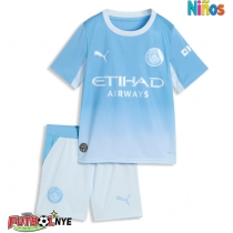 Camiseta Manchester City Ruben Dias #3 Primera Equipación para niños 2026-27 manga corta (+ pantalones cortos)
